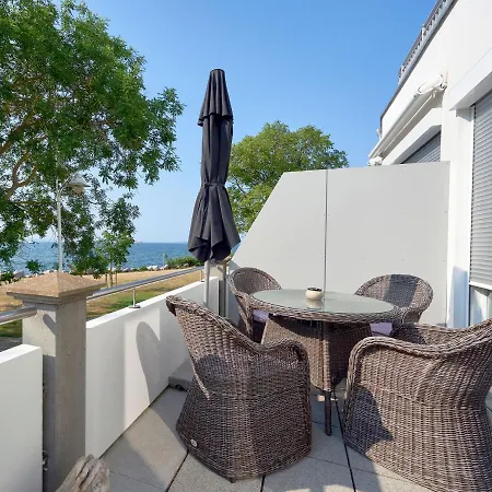 Ostseeresidenz Sassnitz F548 WG 7 mit Sauna, Terrasse, Meerblick Exterior foto